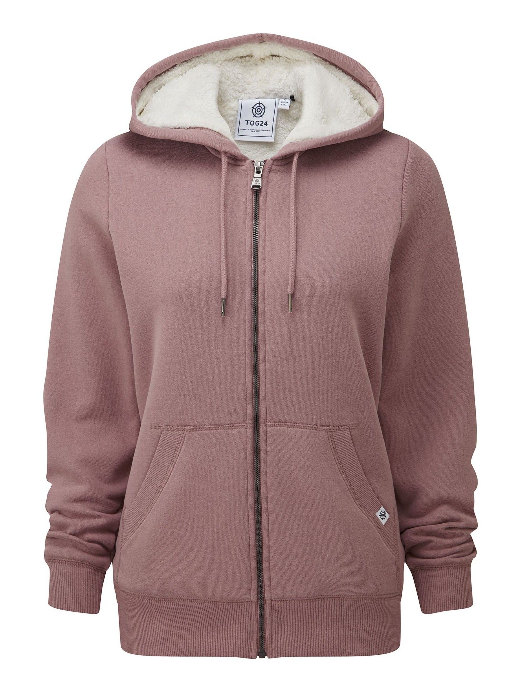 Buy Tog 24 Pink Finch Sherpa Lined Hoodie from the Next UK online shop