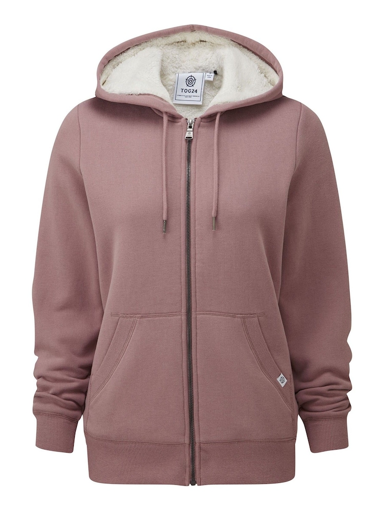 Tog 24 Pink Finch Sherpa Lined Hoodie - Image 5 of 6