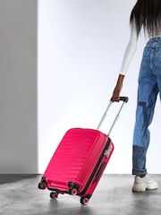 Розовый - Rock Luggage чемодан для ручной клади Sunwave - Изображение 7 из 7