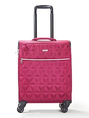 Розовый - Чемодан для ручной клади Rock Luggage Jewel - Изображение 2 из 6