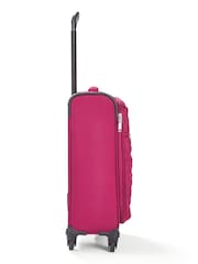 Розовый - Чемодан для ручной клади Rock Luggage Jewel - Изображение 3 из 6