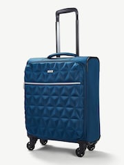 Синий - Чемодан для ручной клади Rock Luggage Jewel - Изображение 1 из 6