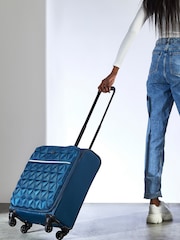 Синий - Чемодан для ручной клади Rock Luggage Jewel - Изображение 6 из 6