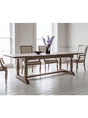 Gallery Home Natural Missouri 10 Seater Extending Dining Table - Image 1 of 4