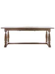 Gallery Home Natural Missouri 10 Seater Extending Dining Table - Image 4 of 4