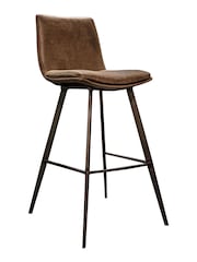 Gallery Home Set of 2 Brown Pittsburgh Bar Stools - Image 3 of 3