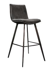 Gallery Home Set of 2 Grey Pittsburgh Bar Stools - Image 2 of 3