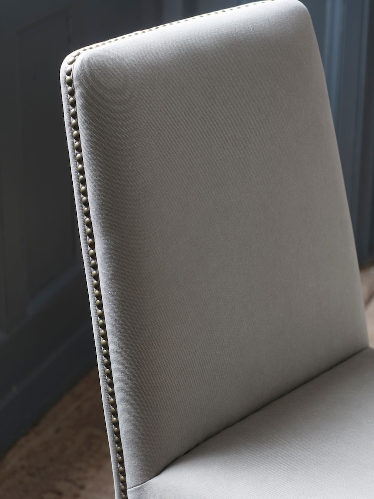 Gallery Home Set of 2 Cream Francisco Dining Chairs - Image 2 of 3