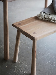Gallery Home Natural Virginia Dining Bench - Image 2 of 3