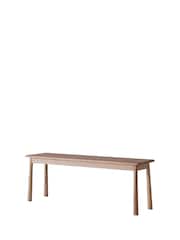 Gallery Home Natural Virginia Dining Bench - Image 5 of 6