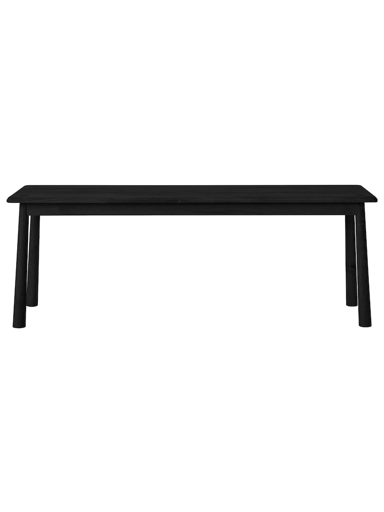 Gallery Home Black Virginia Dining Bench - Image 1 of 1