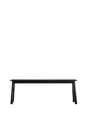 Gallery Home Black Virginia Dining Bench - Image 8 of 8
