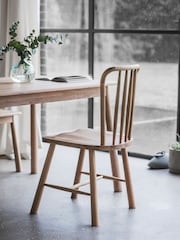 Gallery Home Natural Set of 2 Virginia Dining Chairs - Image 1 of 3