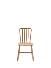 Gallery Home Natural Set of 2 Virginia Dining Chairs - Image 6 of 6