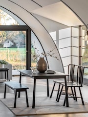 Gallery Home Black Set of 2 Virginia Dining Chairs - Image 4 of 8