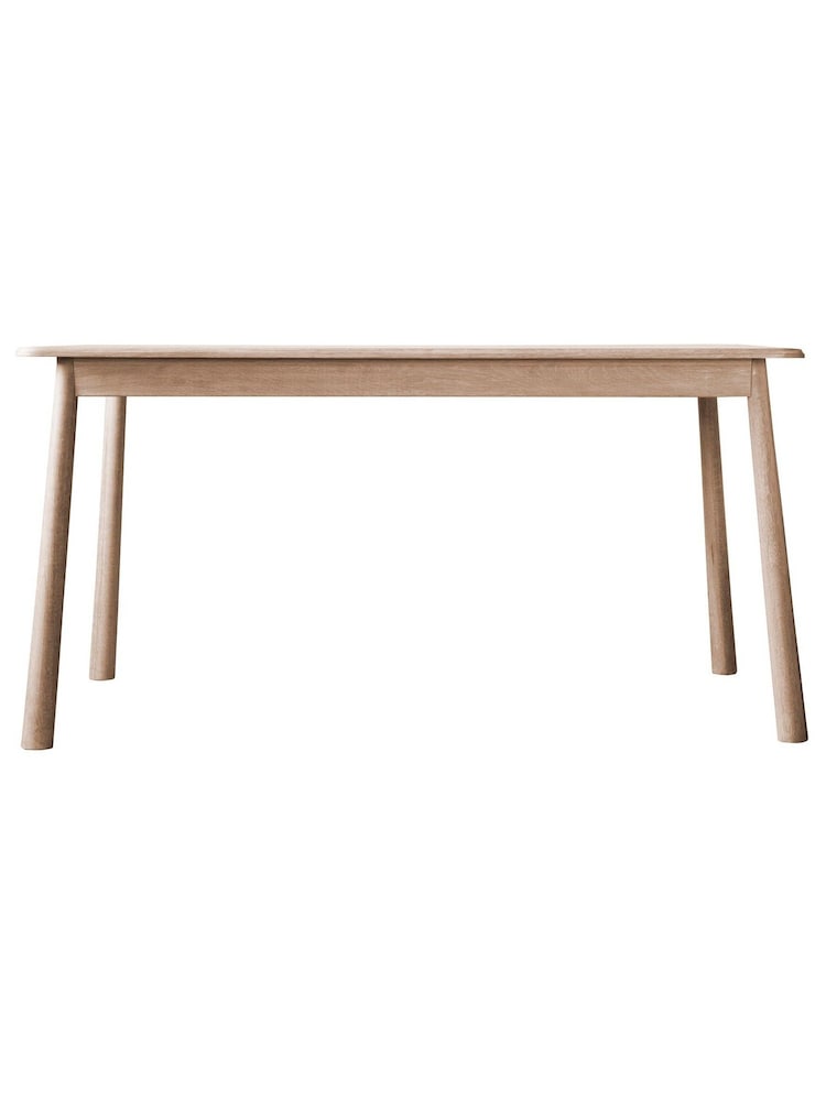 Gallery Home Natural Virginia 6 Seater Dining Table - Image 3 of 3