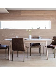 Gallery Home Natural Virginia 8 Seater Extending Dining Table - Image 1 of 4