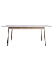 Gallery Home Natural Virginia 8 Seater Extending Dining Table - Image 2 of 4