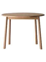 Gallery Home Natural Virginia Round 6 Seater Extending Dining Table - Image 5 of 5
