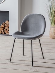 Gallery Home Light Grey Shayla Dining Chair - Image 1 of 3