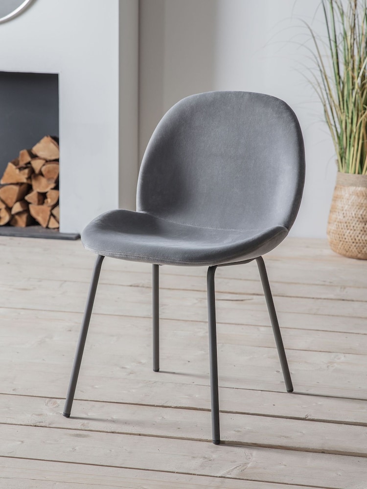 Gallery Home Light Grey Shayla Dining Chair - Image 1 of 3