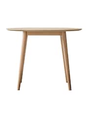 Gallery Home Natural Ramsey Round 4 Seater Dining Table - Image 3 of 3