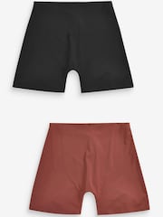 Schwarz & Nude - Figurformende Boy-Shorts, 2er-Pack - Bild 1 von 1