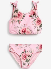 Pink Tie Shoulder Bikini (3-16yrs) - Image 2 of 7