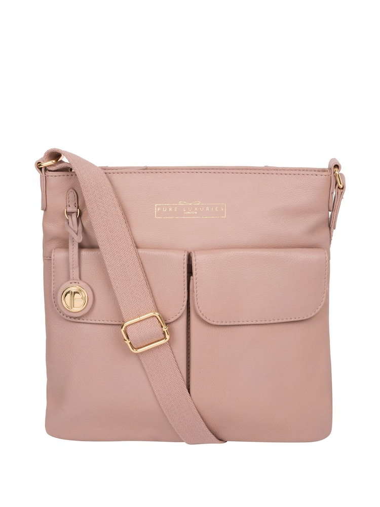 Pure Luxuries London Soames Leather Cross Body Bag - Image 1 of 7