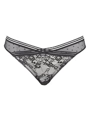 Figleaves Black Clara Brazilian Briefs - Image 5 of 5