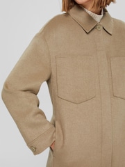 Esprit Beige Smart Wool Jacket - Image 4 of 10
