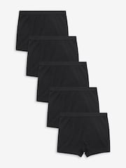 Schwarz - Kurze Slips im 5er-Pack (2—16 Jahre) - Bild 1 von 3