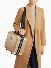 Dune London Gold Olive Vanity Case - Image 1 of 6