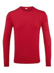 Tog 24 Red Snowdon Thermal Zip Neck Saga T-Shirt - Image 6 of 6