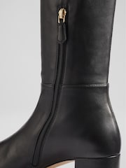 LK Bennett Black Low Karen Kristen Boots - Image 4 of 4