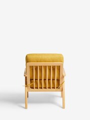 Scion Chenille Ochre Yellow Jesper Chair - Image 7 of 7