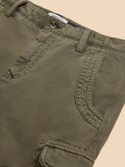 White Stuff Green Kegworth Cargo Trousers - Image 7 of 7