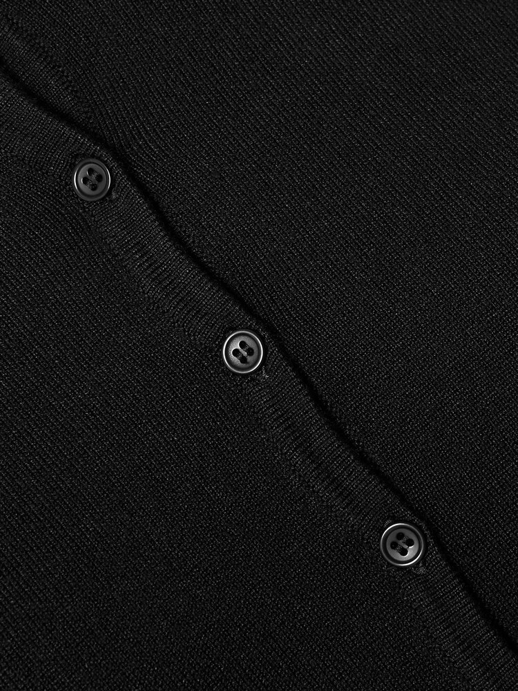 Saint Tropez Black Milasz Round Neck Cardigan - Image 6 of 6