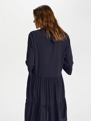 Saint Tropez Blue Eda Solid Dress - Image 2 of 7