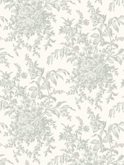 Laura Ashley Green Picardie Roller Blind - Image 3 of 4