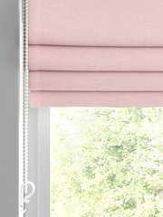 Laura Ashley Blush Pink Easton Made To Measure Roman Blind - Image 2 of 6