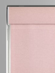 Laura Ashley Blush Pink Easton Made To Measure Roman Blind - Image 3 of 6