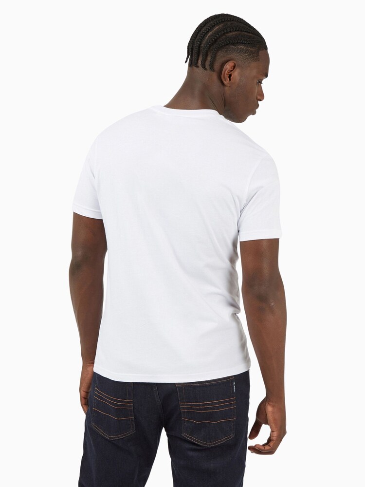 Ben Sherman White 100% Cotton Signature Pocket T-Shirt - Image 2 of 7