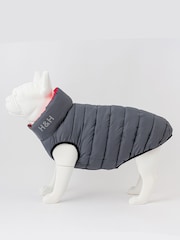 Pink Hugo & Hudson Reversible Padded Dog Coat - Image 3 of 4