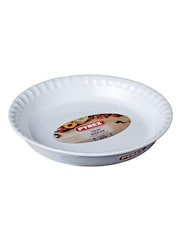 Pyrex Set of 2 Clear 25cm Pie Dishes - Image 2 of 4