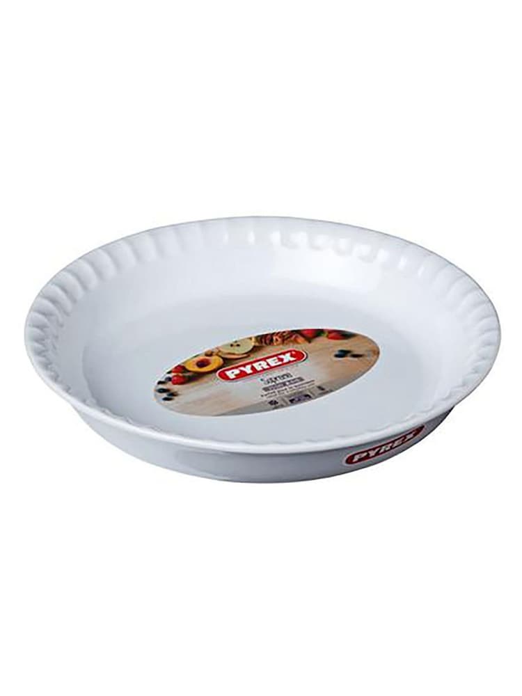 Pyrex Set of 2 Clear 25cm Pie Dishes - Image 2 of 4