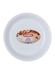 Pyrex Set of 2 Clear 25cm Pie Dishes - Image 4 of 4