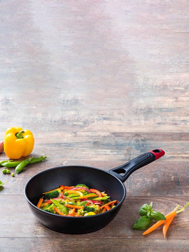 Pyrex Set of 3 Clear Optima+ Deep Fry Pan Set - Image 1 of 4