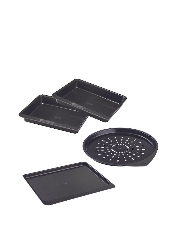Pyrex Set of 4 Clear Ovenware - Image 1 of 4