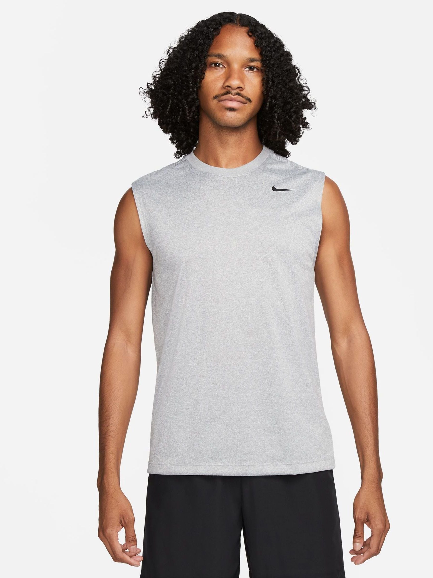 Buy Nike Grey Dri FIT Legend Training Vest Top from the Next UK online shop